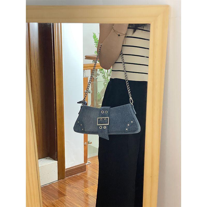 Shoulder Bag for Women Cotton Casual WOMEN SOFT Zipper  High Quality Fashion Solid Color Hand Bags for Women