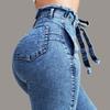 Summer Streetwear Plus-size Trendy Cotton Women's Jeans Are Trendy