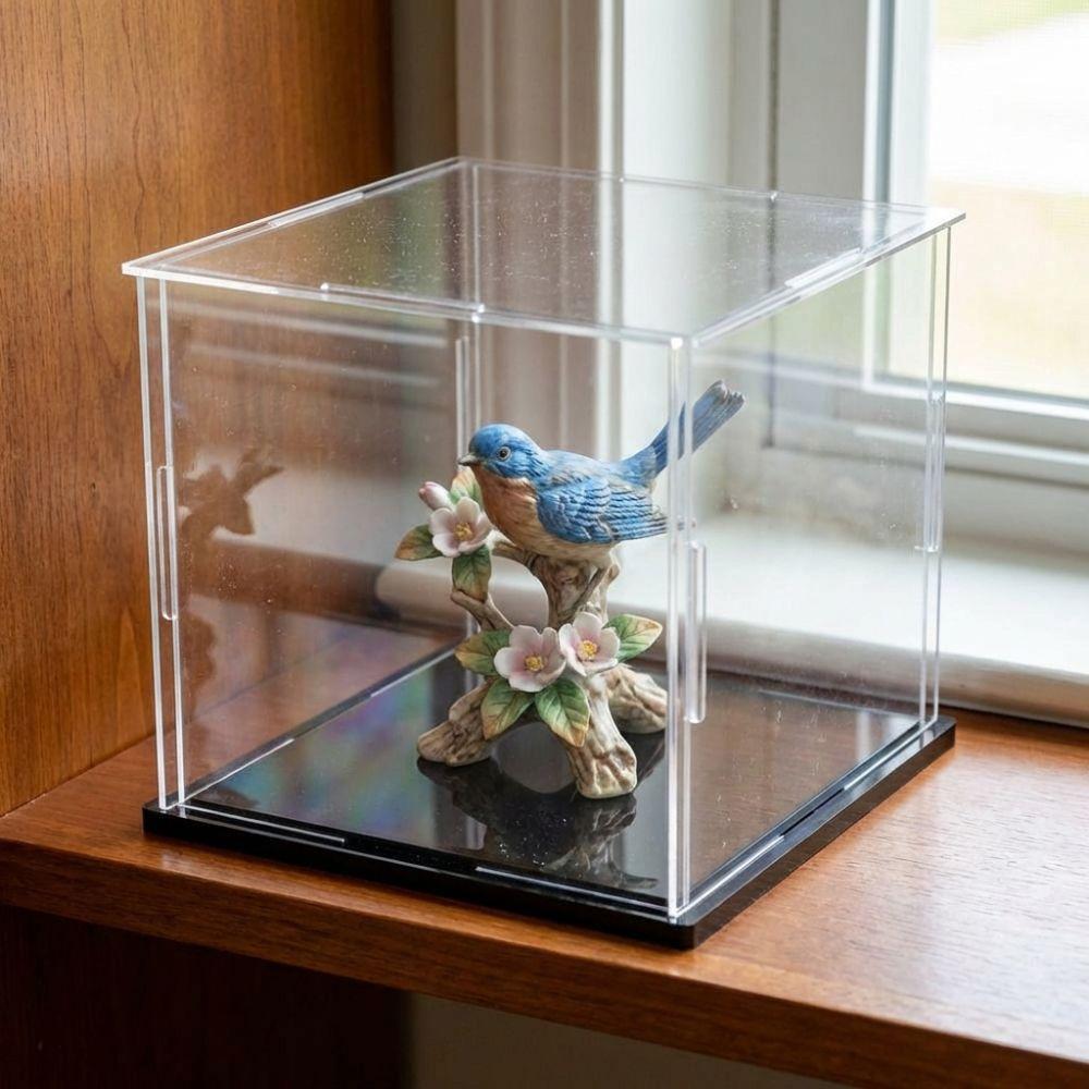 Assemble Dust-proof Display Box High Clarity Action Figures Box  Home Office Display