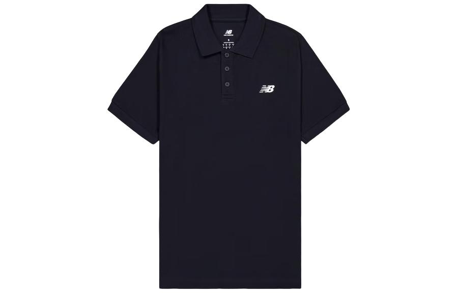 New Balance Polo Shirt Men s Black MT41503-BK S