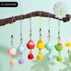Original Bird Teaching Tweet Couple Pair Keychain Cute Exquisite Resin Doll Keychain Bag Pendant
