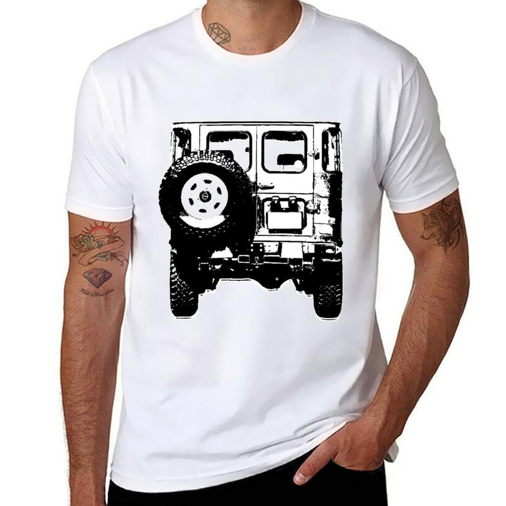 Fj40 Old School Land Cruiser Tshirt Unisex Graphic T Shirt T Shirts For Unisex Slim Fit Tshirt