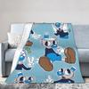 Cuphead and Mugman Blankets Fleece All Season Retro Games Multifunction Warm Throw Blanket for Bed Couch Bedspread