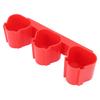 Battery Holders for Milwaukee M12 Battery Tool Storage Holders with Battery Slots Wall Mount 12V Battery Storage Racks