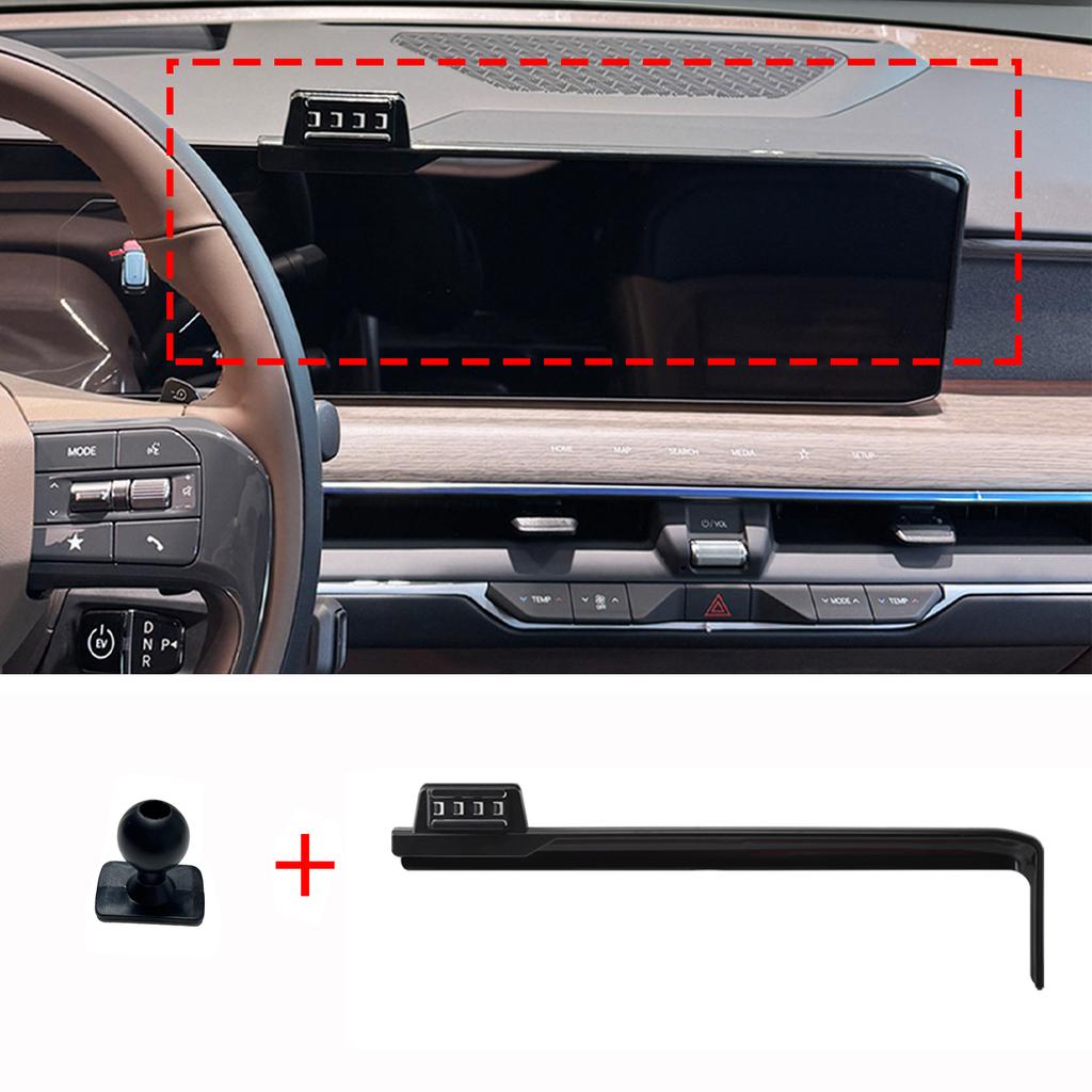 fit for KIA EV9 2024 2025 2026 GPS Navigation Integrated Screen Mount Phone Holder Mount Car accessoires