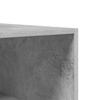 Wardrobe Concrete Grey 100 x 50 x 200 cm Particleboard