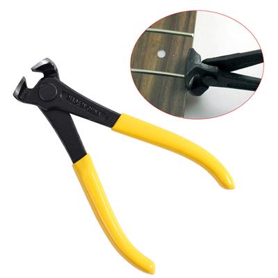 6 Inch Guitar String Cutter Guitar Bridge Pins Puller Repair Tool Guitar Fret Nipper Practical Fret Puller Removal Plier