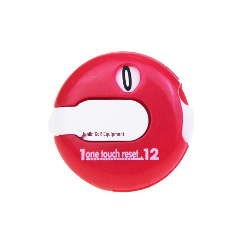 

Golf Score Counter Hat & Glove Clip - One-Button Reset Tournament Stroke Tool