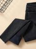 Women's Slim-Fit High-Waisted Grey Denim Jeans with Stretch, Spring/Autumn 2026 Collection, Body-Shaping Pencil Pants