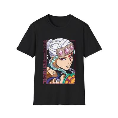 Anime T-Shirt, Demon Slayer Shirt, Sound Hashira Design, Tengen Uzui Merch,