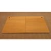 Katajiya Wooden Cutting Board, Ginkgo, Natural Solid Wood, Square, Small Size [250 x 250mm, Thickness 25mm] - Re-sharpening Service Available