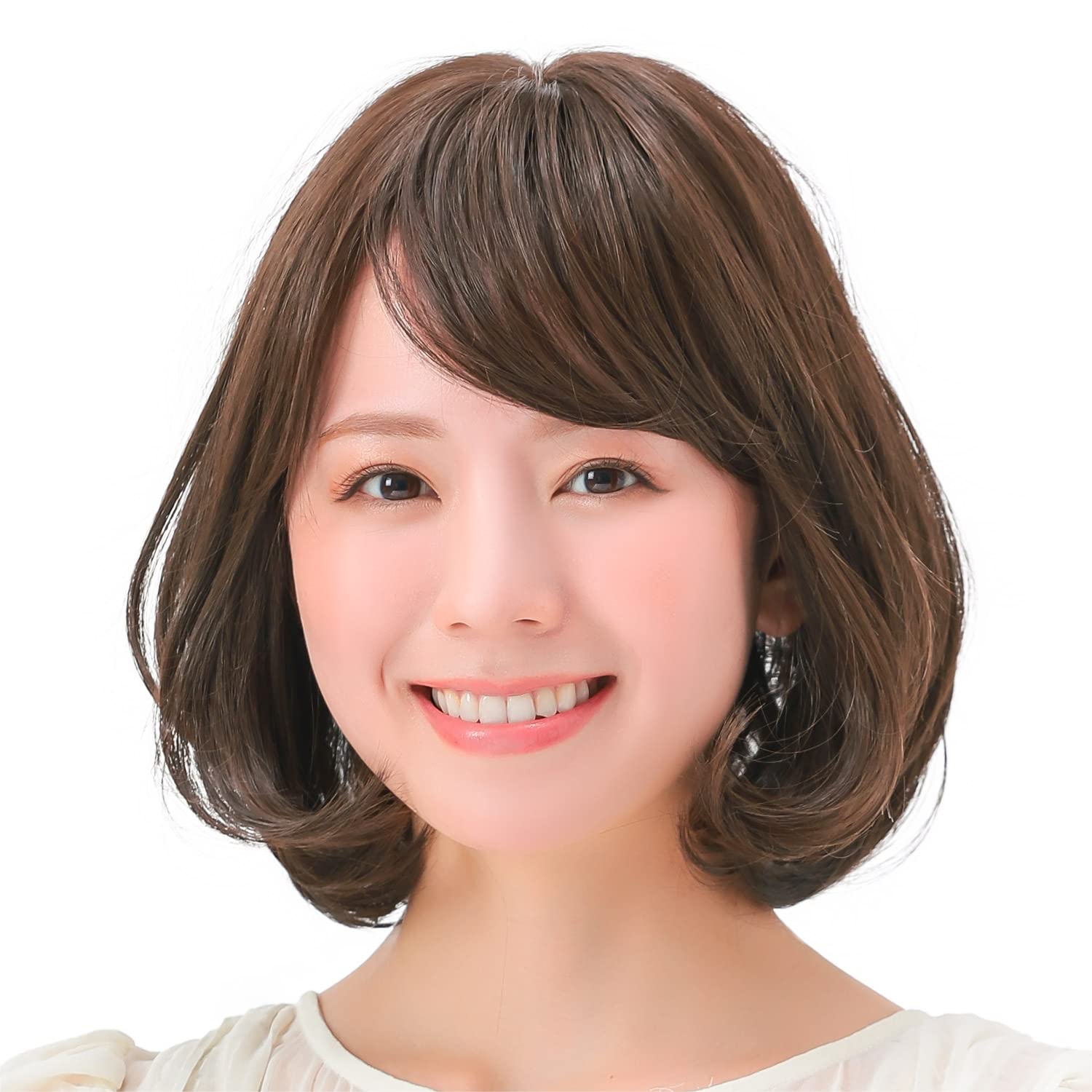 

Medical Full Bob One Size Fits Most Pudding pw210BRN [AQUADOLL] Wig, Wig, Medium, Women s Wig, BRN.Brown