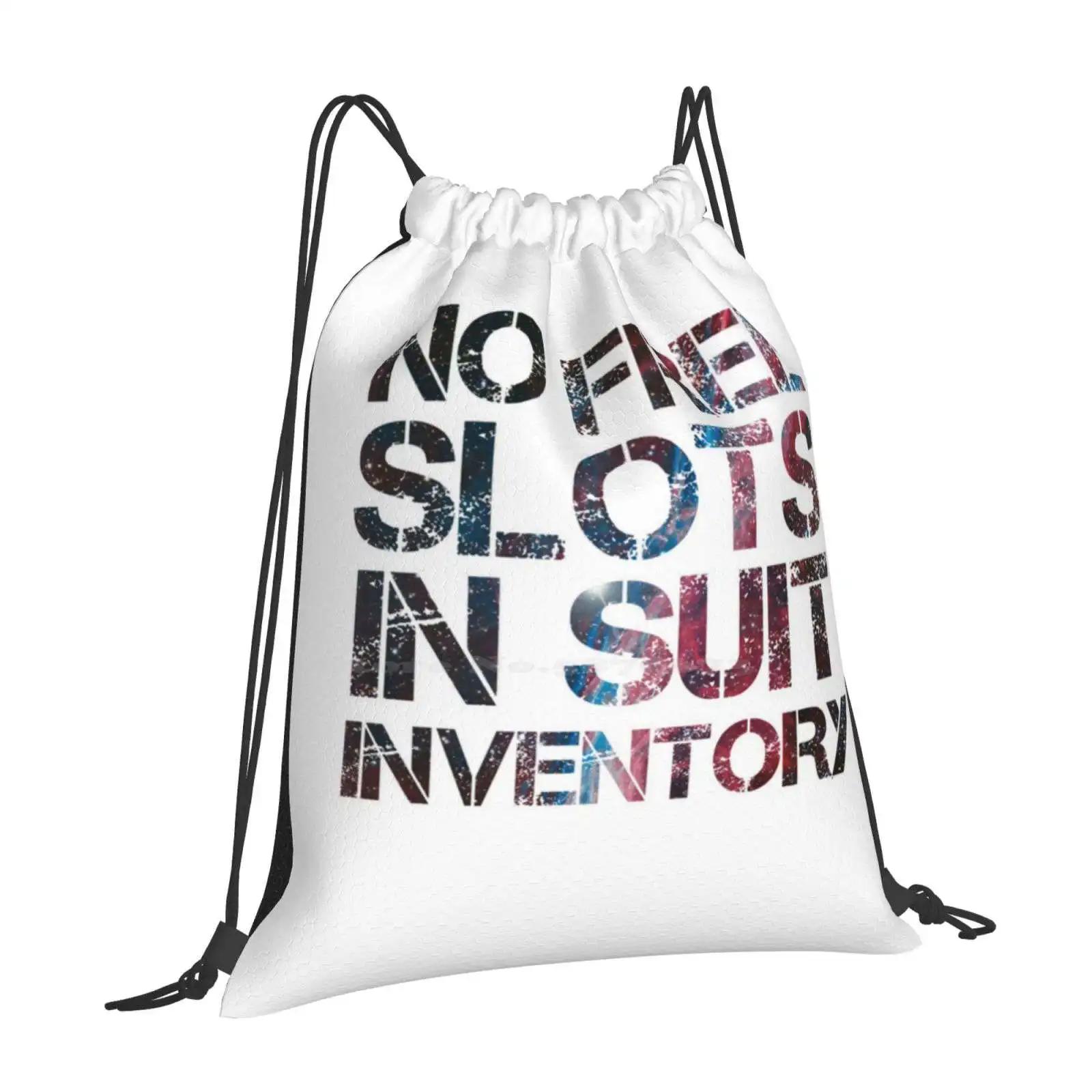 No Man s Sky Inventory School Bag Big Capacity Backpack Laptop No Mans Sky OneSize