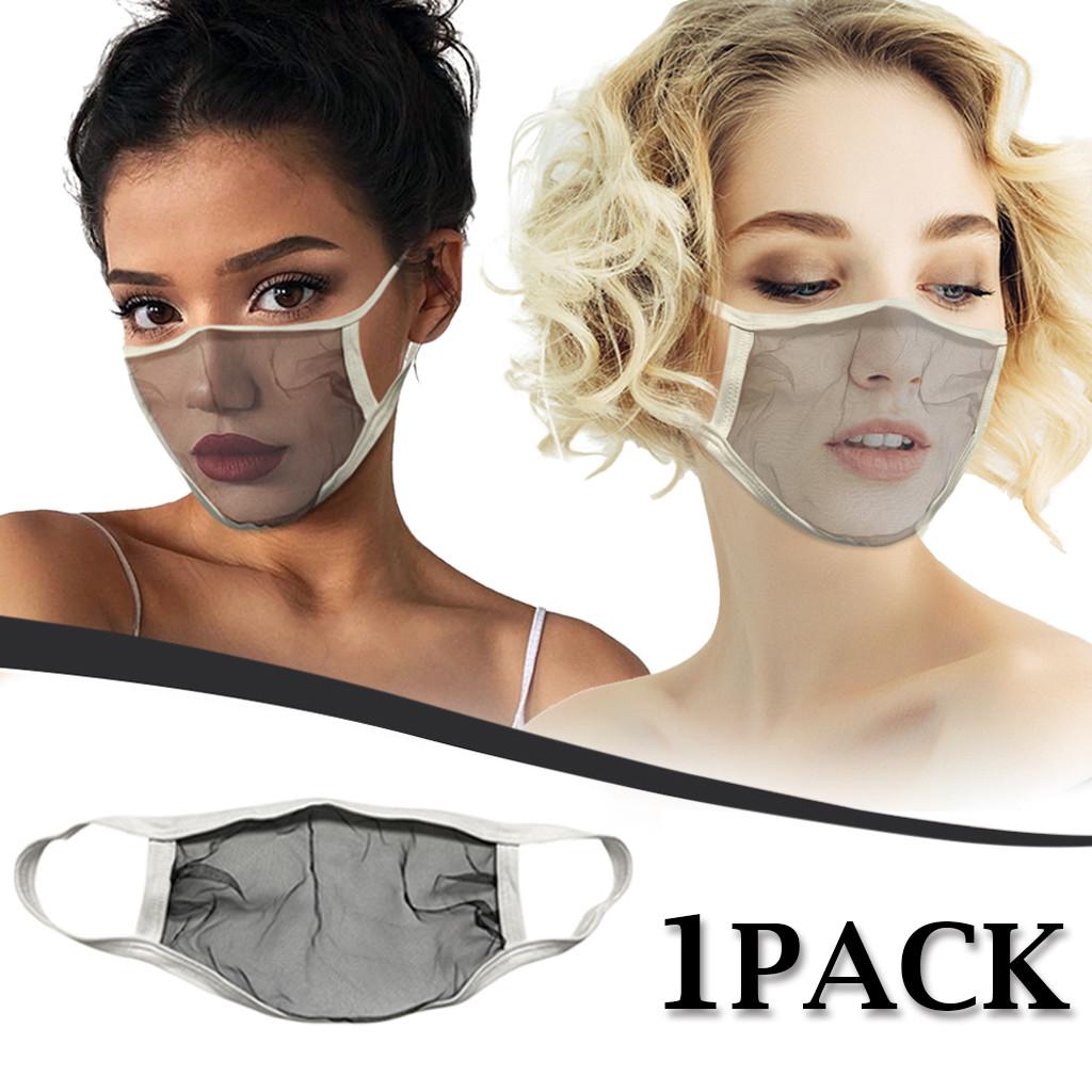 Adult Mesh Breathable Mask Washable Reusable Pollution Cover Face