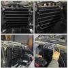 10Row Transmission Oil Cooler Kit Universal Aluminum Engine Oil Radiator Converter With Hose Mounting Kit