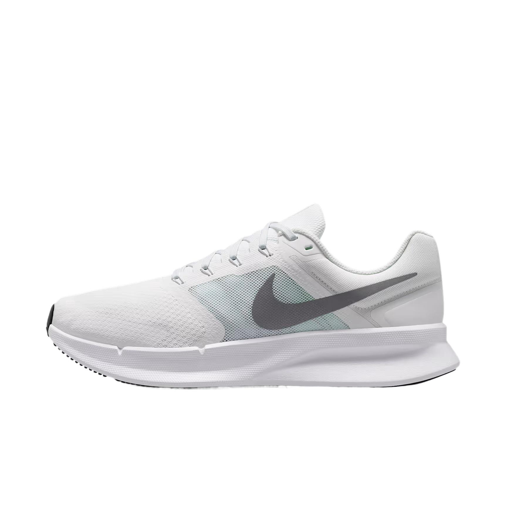 Nike Run Swift 3  Summit White Black Metallic Silver  Men s DR2695-122 EU 44