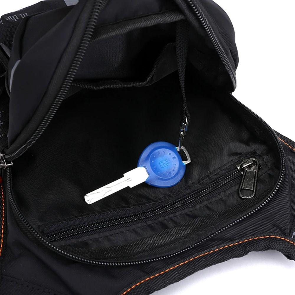 Polyester Motorcycle Ride Waist Bag Waterproof Ride Crossbody Chest Bag Outdoor Sports