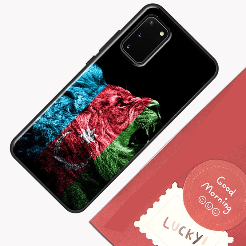 Azerbaijan Buta Flag Phone Case For Samsung Galaxy S26 S25 S24 S20 S21 S22 S23 Ultra S10 Plus S25 FE Cover Shell