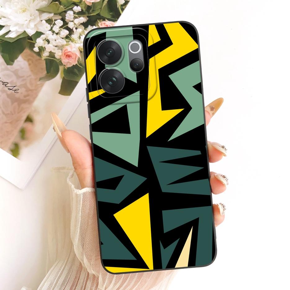 For Vivo V70 5G Case V2538 Luxury Art Painted Cover Soft Silicone Case For Vivo V70 Elite V2548 V 70 VivoV70 FE V70FE V2550 Bags