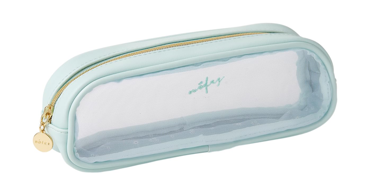 Raymay Fujii Pen Case Nofes Mesh Mint Blue NSF1220A