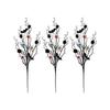 Halloween Decorations Artificial Maple Leaf Pinecone Eyeball Branch Floral Arrangement for Party Decor
