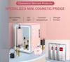 Mirror Glow Beauty Fridge 4L LED Touch Screen 3 Cooling Modes Silent 30dB Skincare & Drink Cooler/Warmer