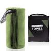 Toalha Esportiva Secagem Rápida Microfibra Super Absorvente Leve Academia Praia Para Fitness Natação Viagem Portátil Bolsa de Rede Multi
