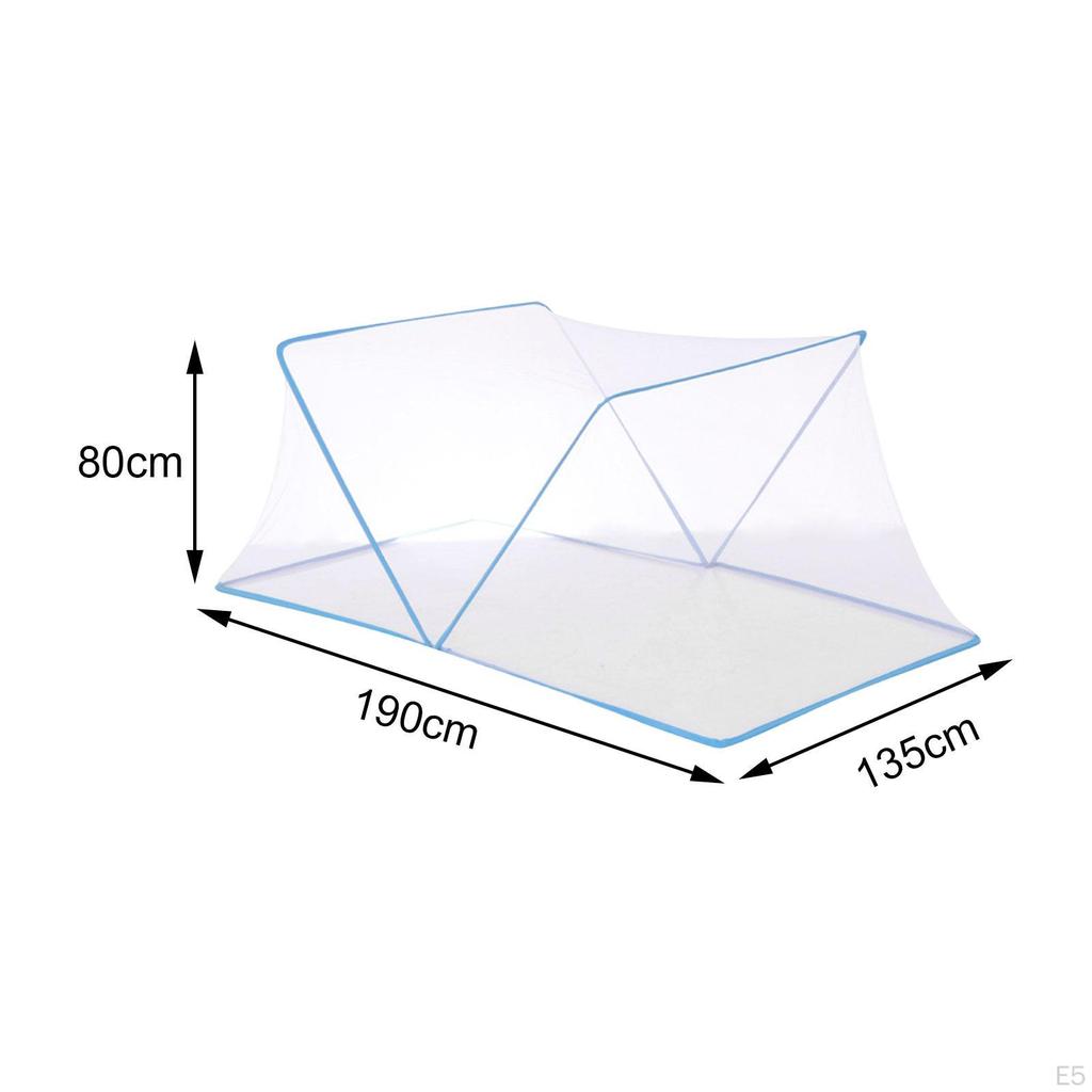 Bed Canopy Privacy Tents Tent Shelter Foldable Portable Lightweight Room Decoration for