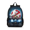 Ghost Busters Bookbag For Students With Nylon Material And Large Capacity For Daily Use
