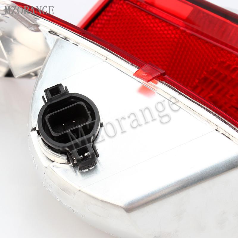 Car Rear Bumper Reflector Turning For Range Rover Evoque 2012- Fog Lamp Brake Fog Light Turn Signal Car Accessories