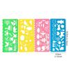 4Pcsset Children Painting Template Drawing Stencils Set Early Childhood Drawing Toys Art Crafts Kids Educational Toy Tmz