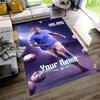 Haaland Customize Text Carpet Suitable for Game Room Foyer Outdoor Bedrooms Antislip Carpet Decorate Offices Spiritual Gift