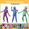 Colorful Roblox Rainbow Friends Cosplay Costume Jumpsuit For Kids And Adults