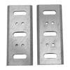 2pcs High Speed Steel Planer Blades Alloy Material Double Edged Planer Blade  Woodworking Use