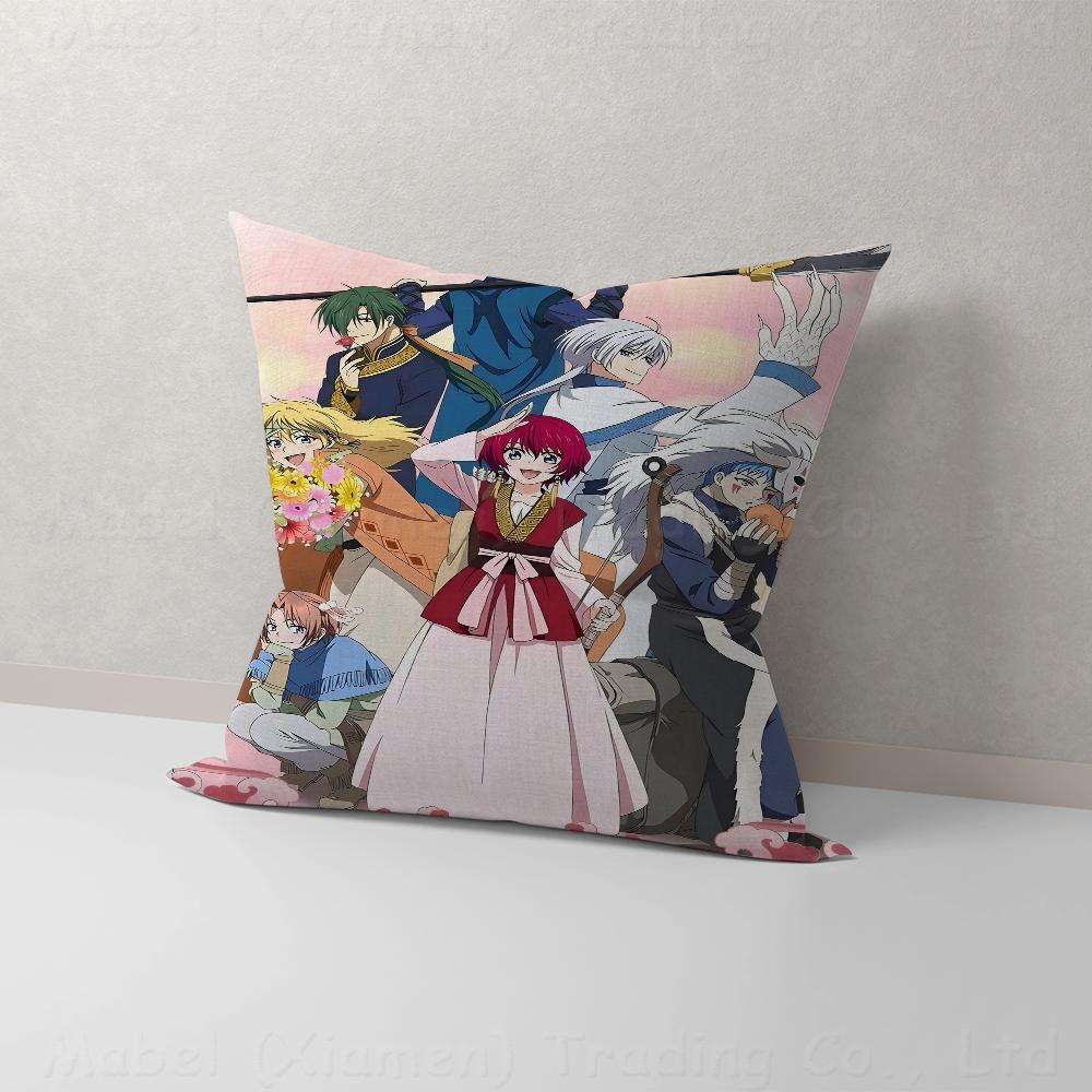 Yona Of The Dawn 45*45cm Cushion Cover Pillow Cover Decor Pillowcase Home Pillowcase For Couch Pillow