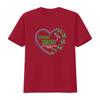 Womens Heart Support Squad Ribbon Metastatic Breast Cancer T Shirt Black Large vintage Washed Stretched streetwear Soft Stylish