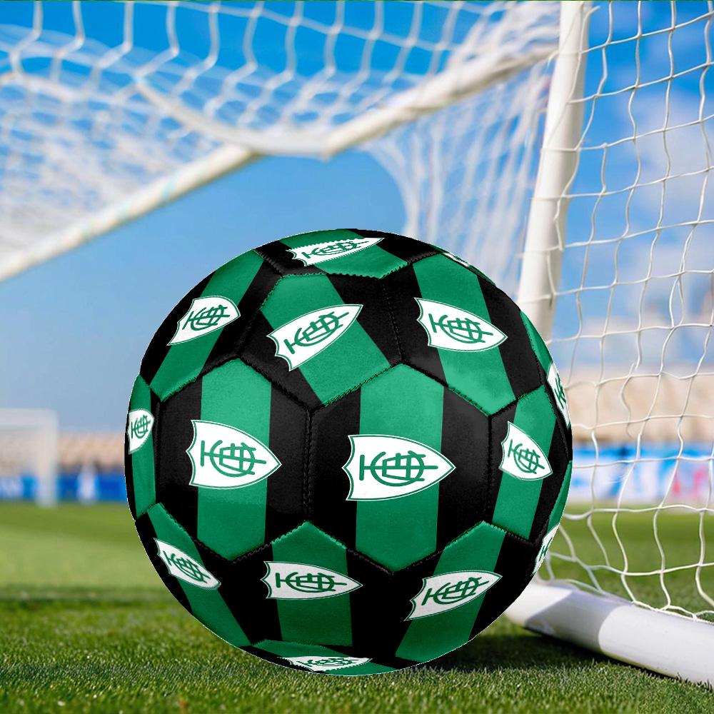 America Futebol Clube Size 5 Soccer Balls, Anti-Slip, Protective Football, Outdoor Sport, Practice Games, Birthdays Gift Suitable for Fan