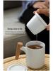 Men's Ceramic Tea Brewing Mug with Personal Filter