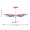 3pcs DIY Creative Aircraft Model Delicate Bird Design Kids Kids Toys Model Rubber Band Powered Aircraft Educational (Random