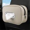Cross Border New Backrest Hanging Car Paper Box, High-end Armrest Box, Napkin Paper Hanging Bag, Car Tissue Box