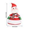 Xmas Doll Hat Cartoon Electric Outdoor Plush Toy Stuffed Animals Singing Dancing Hats Adults Christmas Gift New Party