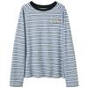 SanCai Women's Striped Long Sleeve T-Shirt