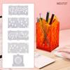 Brush Resin Casting Flower Pot Crafts Tool Handmade Organizer Art for Desktop Storage Jewelry