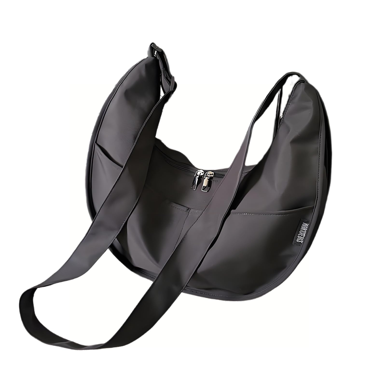 

LeafIn Shoulder Bag for Men and Women, Crossbody Bag, Large Capacity Tote Bag, Solid Color, Unisex, Lightweight, Stylish, Perfect for School or