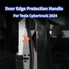 For Tesla Cybertruck 2025 Car Door Edge Protection Handle Anti-collision Strip Door Handle Handprint Resistant Car Accessories