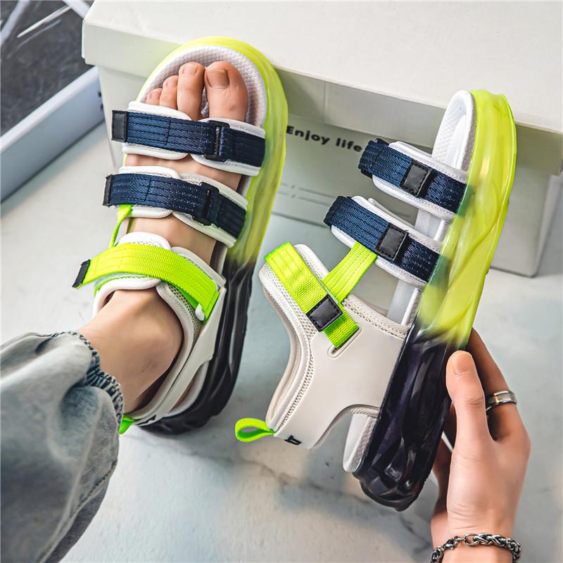 Модные высококачественные мужские модные сандалии — фото 6