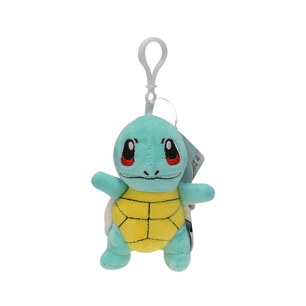 Original Pokemon Plush Keychain Cartoon Toys Pikachu Mew Jigglypuff Squirtle Eevee Snorlax Bulbasaur Doll Kids Kawaii Toy
