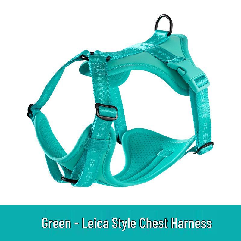 Adjustable Vest-Style Anti-Pull Dog Harness & Leash for Medium To Large Dogs