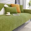 Stripe Pattern Sofa Cushion All-season Universal Anti-skid Light Luxury Chenille Solid Color Sofa Cover Pillow Cover Hand Towel