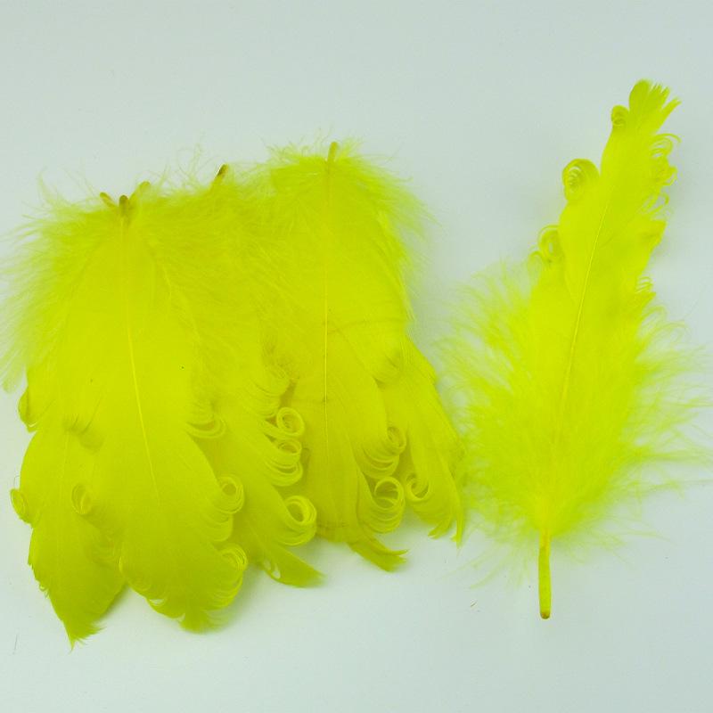 

Белое большое самодельное вьющееся перо ювелирные изделия и модные аксессуары